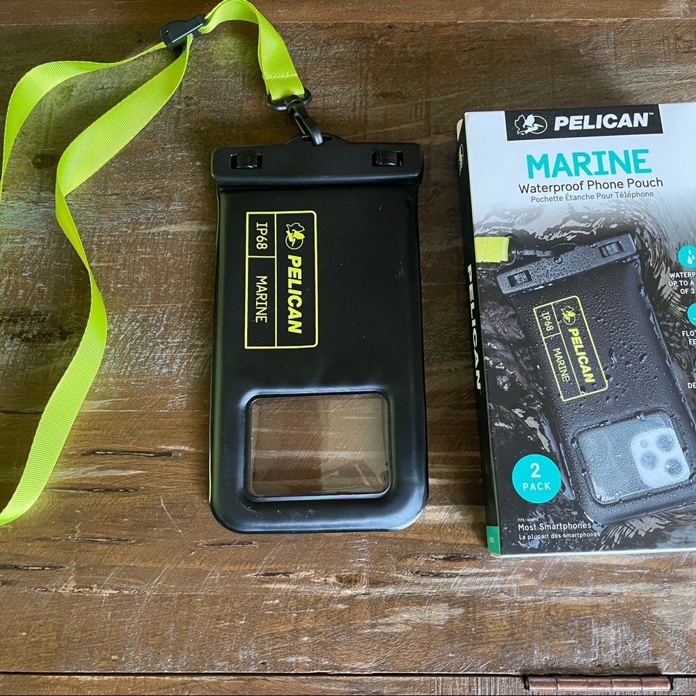 Set of 2 Pelican MARINE Waterproof Phone Pouch